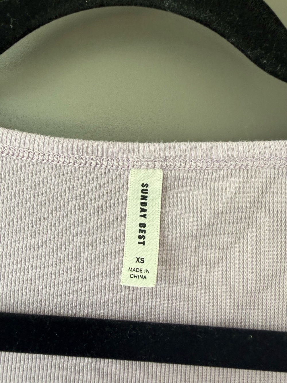 Aritzia Sunday Best Holly Crop Top Purple Size S LIKE NEW - Picture 5 of 10
